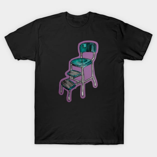 Pop Art Stool by Jason Hancock T-Shirt by Octo30